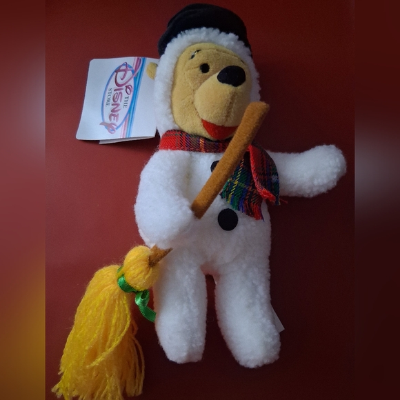 🔥NWT BOUQUET Disney WINNIE DE POOH Christmas Plush & FREE GIFT - Picture 11 of 12
